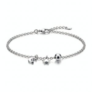 Silver Charm Bracelet